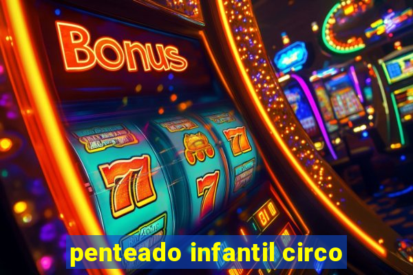 penteado infantil circo